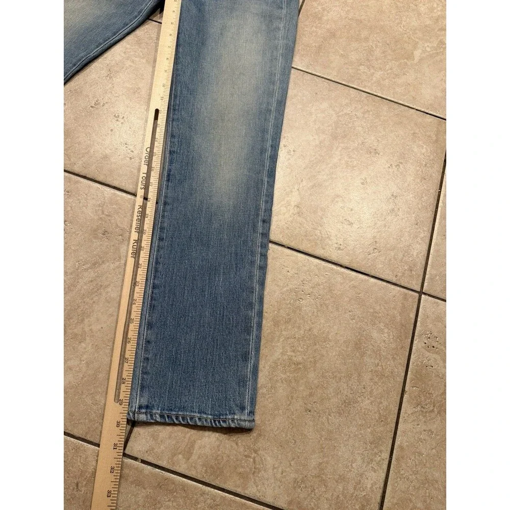 Levis Jeans Mens 28x30 511 White Oak Cone Denim Blue Slim Straight Fit NEW
